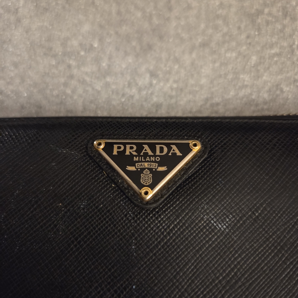 Authentic Prada Saffiano Leather Long Zip-Around Wallet - Picture 8 of 14